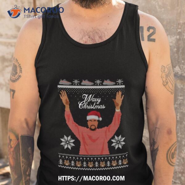Ye Hip Hop Rap Bear Christmas Wavy Christmas Shirt