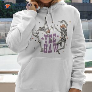 yee haw skeletons shirt hoodie 2