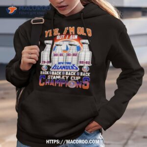 Yes I’m Old But I Saw New York Islanders Back 2 Back 2 Back 2 Back Stanley Cup Champions Shirt