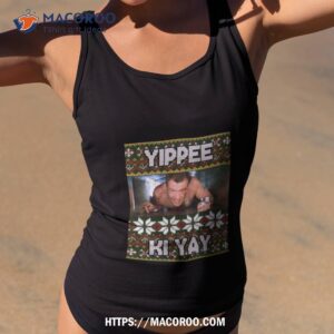 Yippee Ki Yay Ugly Christmas Die Hard Tribute Shirt