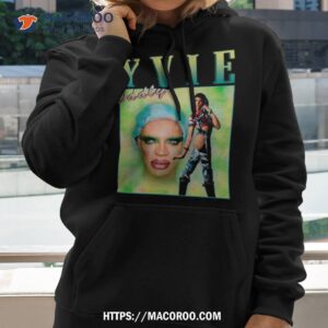 yvie oddly collage green shirt hoodie 2