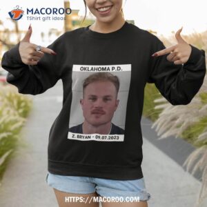 zach bryan funny pic mugshot shirt sweatshirt