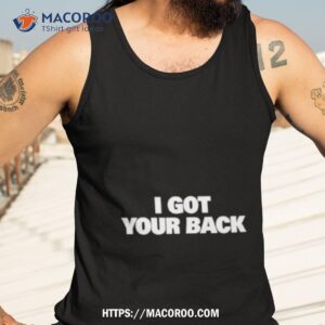 zach wilson wearing i got your back shirt tank top 3