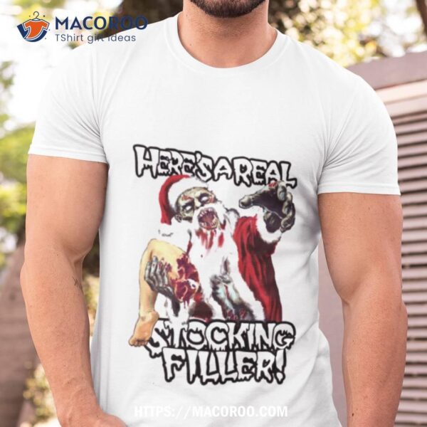 Zombie Christmas Stocking Filler Shirt