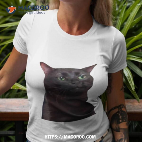 Zoned Out Cat Black Cat Shirt