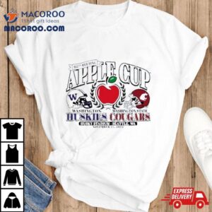 Th Meeting Apple Cup Washington Huskies Vs Washington State Cougars Tshirt