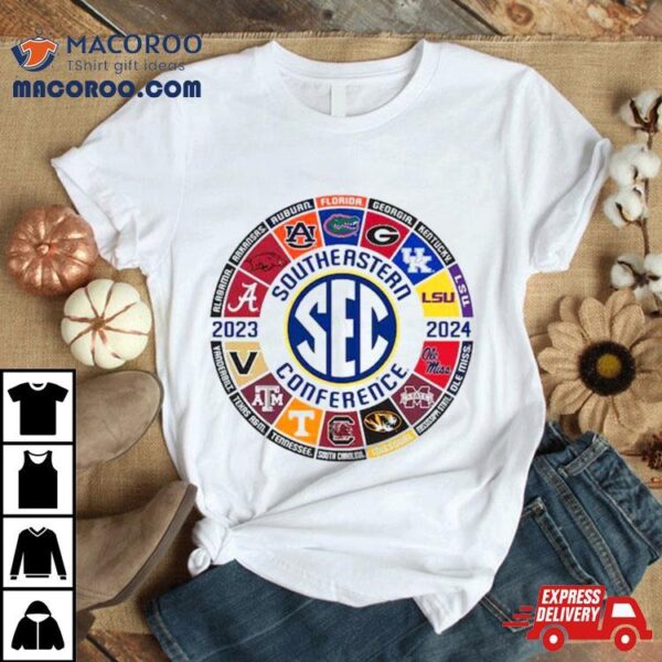 2023 24 Sec Football All Team Logo Season T Shirt