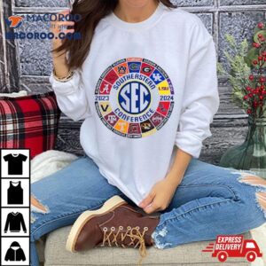 Sec Football All Team Logo Season Tshirt