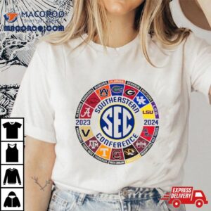 Sec Football All Team Logo Season Tshirt