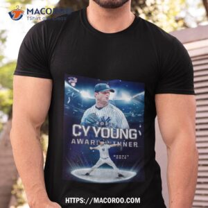 2023 Al Cy Young Award Gerrit Cole Poster And Ny Yankees Shirt