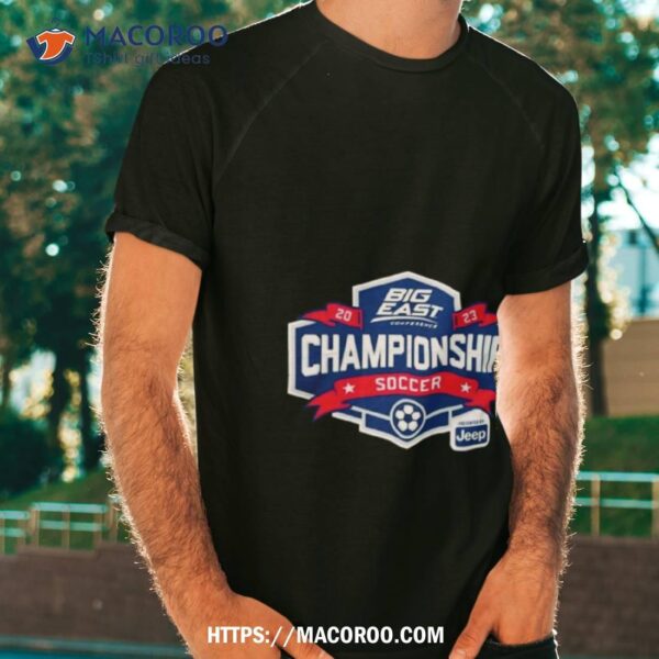 2023 Big East Soccer Championship Logo T Shirt