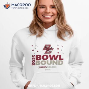 2023 Bowl Season Boston College Football Bowl Bound Logo Hoodie 1