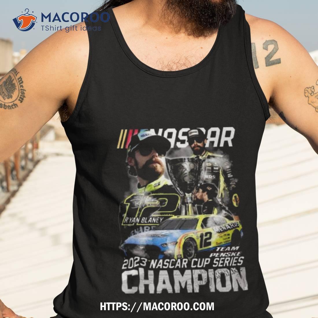 2023 Nascar Cup Series Champions Ryan Blaney Signature Shirt 2023 Nascar Cup Series Champions Ryan Blaney Signature Shirt
