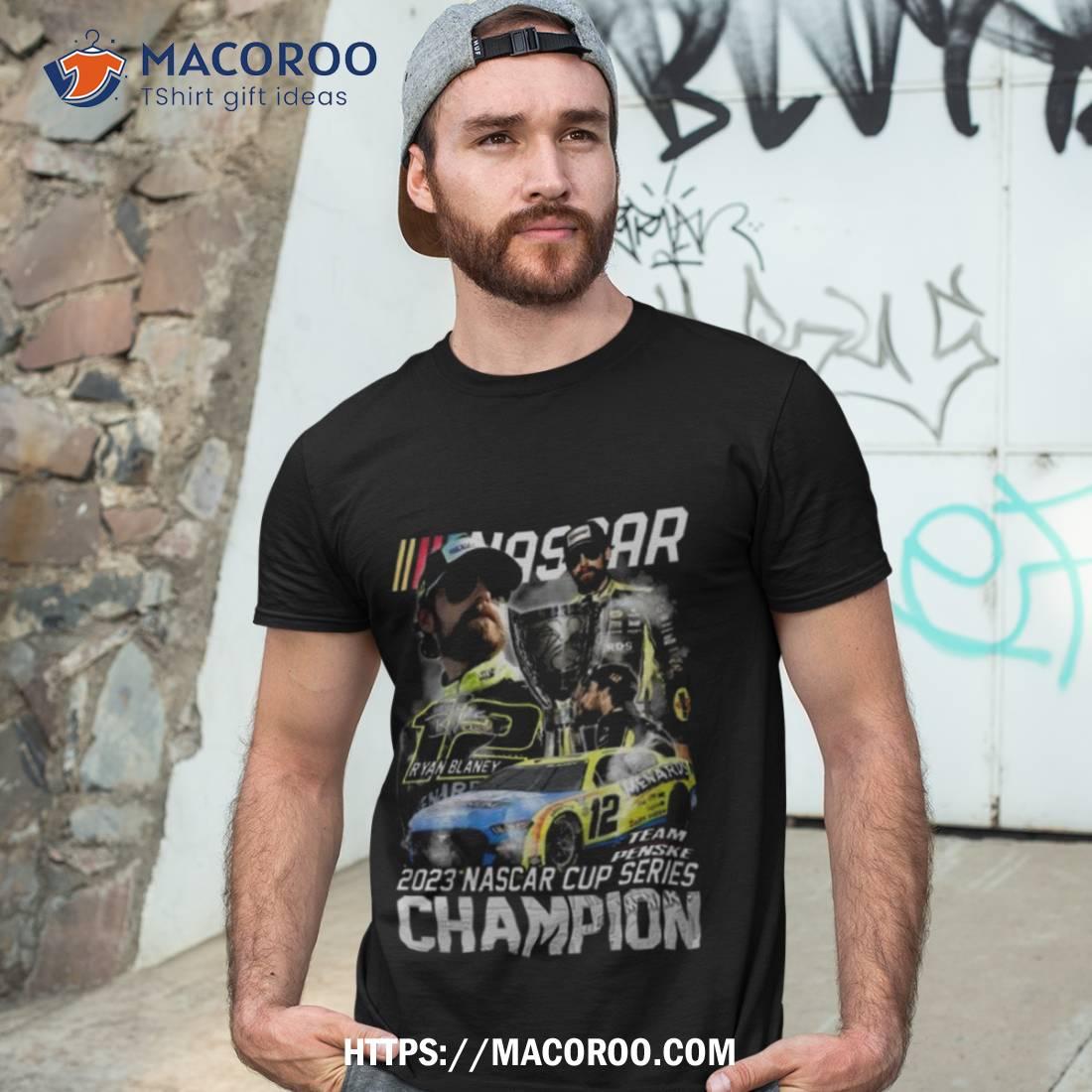 2023 Nascar Cup Series Champions Ryan Blaney Signature Shirt 2023 Nascar Cup Series Champions Ryan Blaney Signature Shirt