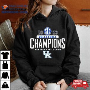 Sec Women S Volleyball Kentucky Wildcats Season Champions Locker Room Tshirt