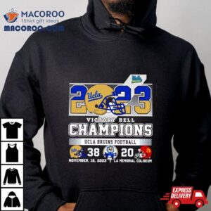 2023 Victory Bell Champions Ucla Bruins Football Shirt