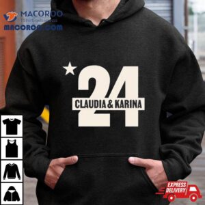 Claudia And Karina Logo Tshirt