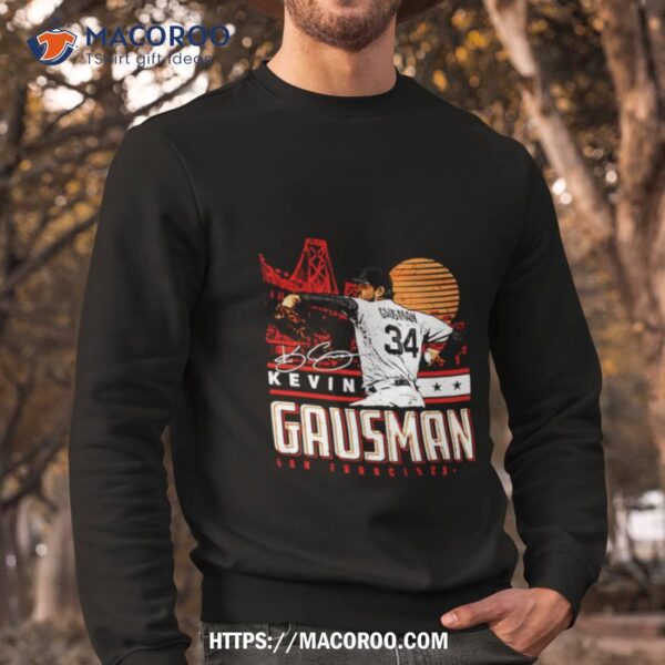 34 Kevin Gausman San Francisco Giants Signature Shirt