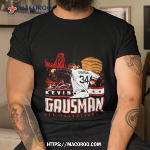 34 Kevin Gausman San Francisco Giants Signature Shirt