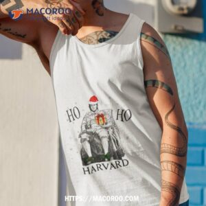 a ho ho harvard christmas shirt tank top 1