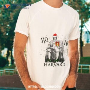 A Ho Ho Harvard Christmas Shirt