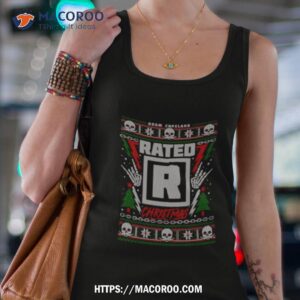 Adam Copeland Rated R Holiday Christmas Ugly Tank Top 4