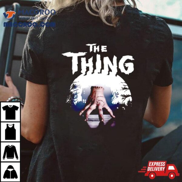 Addams Family The Thing Christmas Atrt Shirt