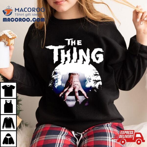 Addams Family The Thing Christmas Atrt Shirt