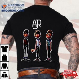 Ajr Band Graphic Members Chibi Ajr The Click Tshirt