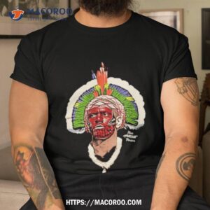 Alex Poatan Native American Big Face Shirt