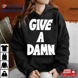 Alex Turner Wearing Give A Damn Shirt