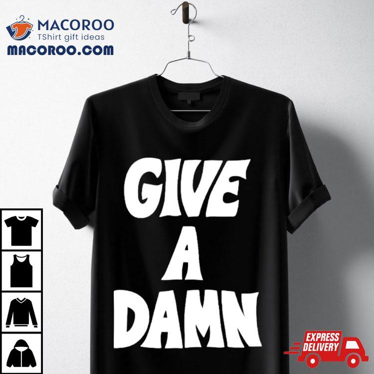 Alex Turner Wearing Give A Damn Shirt Alex Turner Wearing Give A Damn Shirt