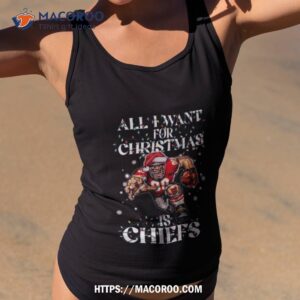 All I Want For Christmas Is Kansas City Chiefs Mascot Light Christmas Shirt
