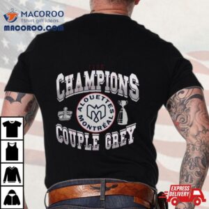 Alouettes Montreal 2023 Grey Cup Champion Shirt