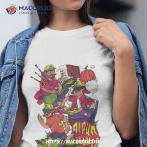 Alpha Blokes Podcast The Story Of The Show Cartoon New Shirt