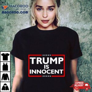 American Islandman Trump Is Innocent Shirt