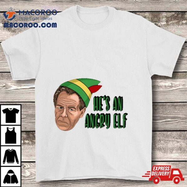 Angry Elf Christmas Shirt