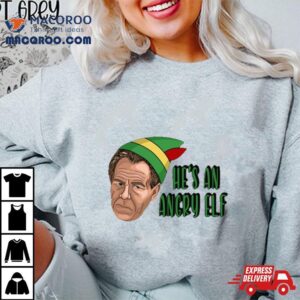 Angry Elf Christmas Tshirt