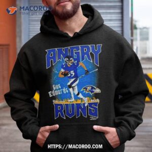 Angry Runs Ravens Gus Edwards Tv Show Shirt