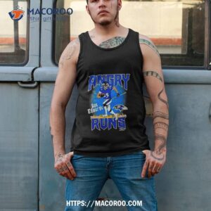 Angry Runs Ravens Gus Edwards Tv Show Tank Top 2