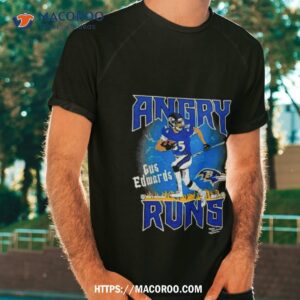 Angry Runs Ravens Gus Edwards Tv Show Shirt
