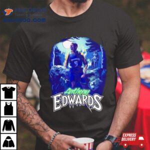 Anthony Edwards Minnesota Timberwolves Basketball Tshirt