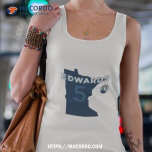 Anthony Edwards Minnesota Timberwolves Stadium 2023 2024 City Edition Player Essentials Graphic Tank Top 4