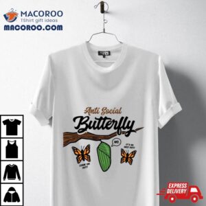 Anti Social Butterfly Tshirt