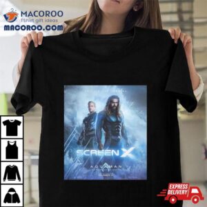 Aquaman And The Lost Kingdom Screenx Official Poster Unisex Tshirt
