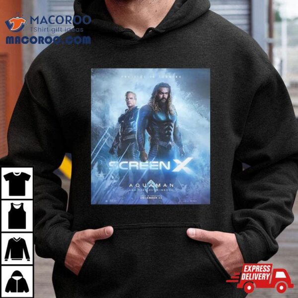 Aquaman And The Lost Kingdom Screenx Official Poster Unisex T Shirt