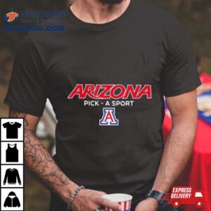 Arizona Wildcats Pick A Sport Logo Tshirt