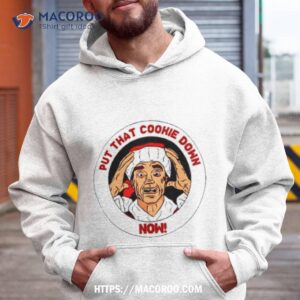 Arnold Schwarzenegger Sant Put That Cookie Down Now Shirt