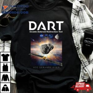 Astronomy Dart Double Asteroid Redirection Tes Tshirt