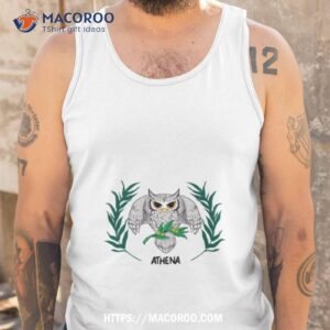 Athena Cabin Symbol Owl Tank Top